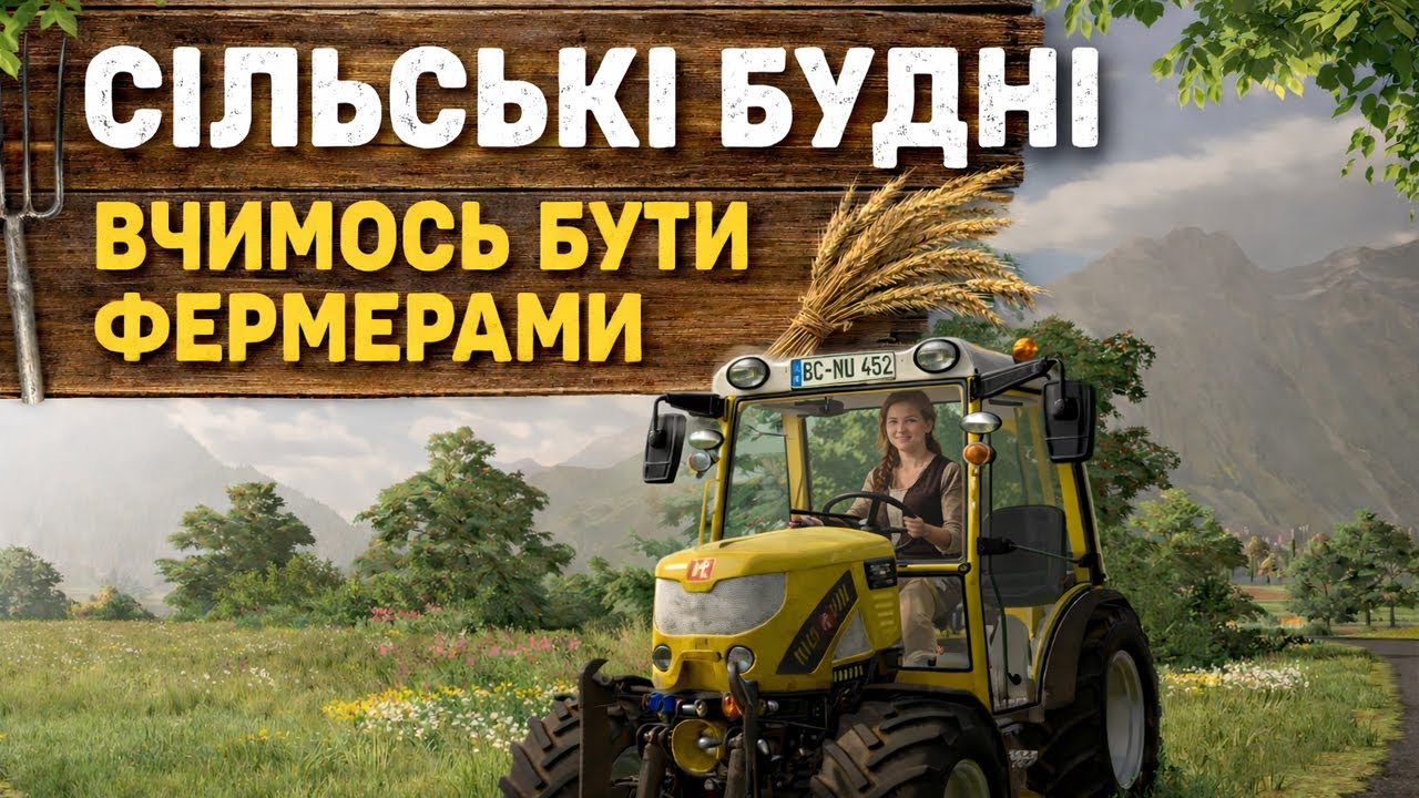 СІЛЬСЬКІ БУДНІ | еп.1 | Farming Simulator 22: Челендж «Фермер з 0»