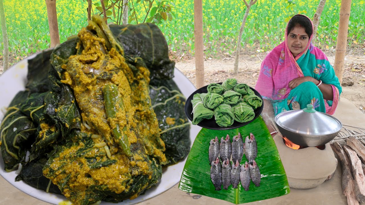 লাউ পাতায় কৈ মাছ ভাপা, এটি একবার খেলে সারা জীবনে স্বাদ মুখে লেগে থাকবে