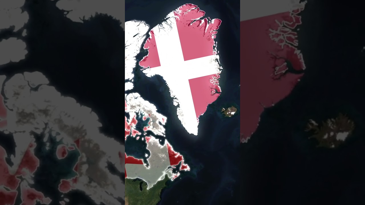 Quels sont les pays qui sont &agrave; la fronti&egrave;re avec la Canada ? 🇨🇦 #geographie  #canada #danmark