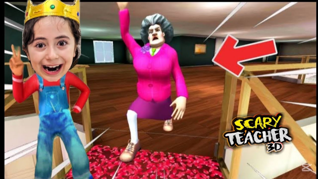 KORKUNÇ ÖĞRETMEN MANKEN YÜRÜYÜŞÜ YAPIYOR 😂 | SCARY TEACHER 3D ESMA OYUNDA