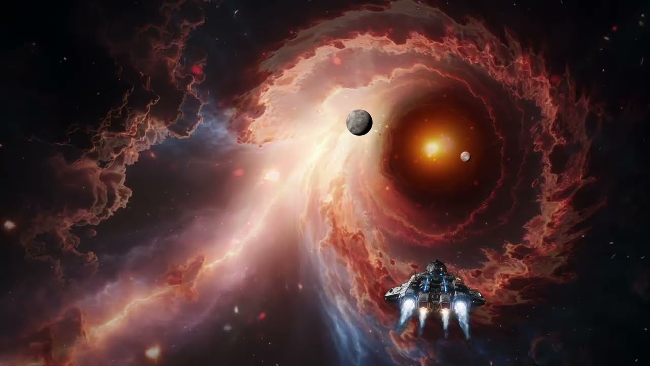 🎵Ep. 08 | The Rustles of Space 🌌 Deep Space Journey | Relaxing Cosmic Music🎵