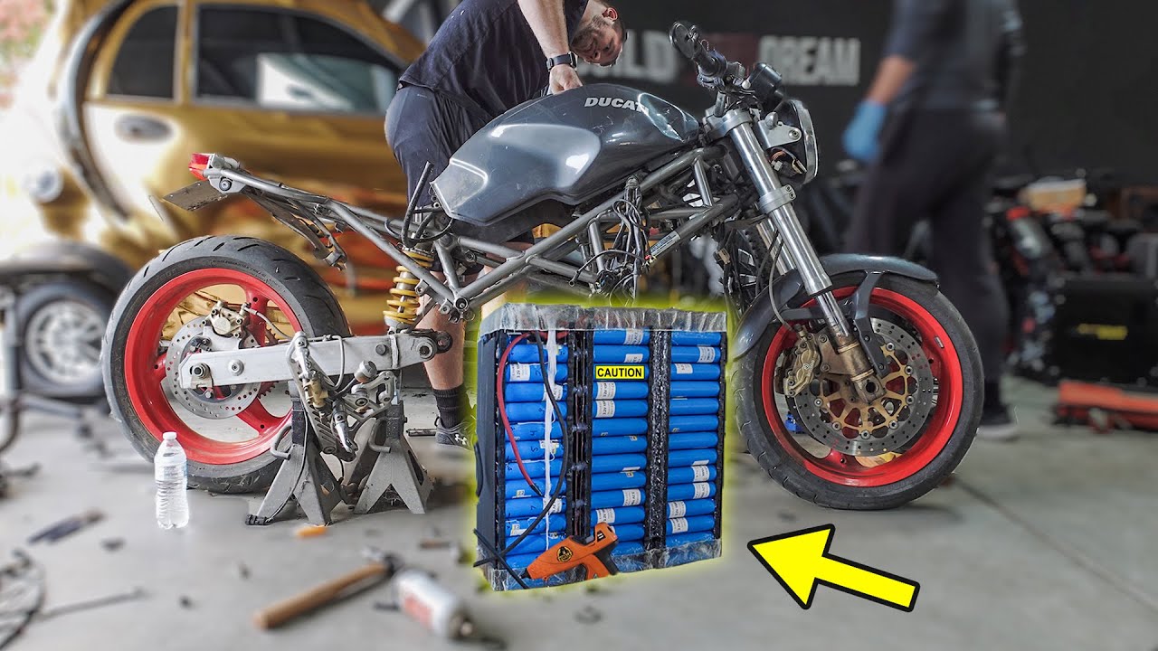 We Made a 200–Mile Range Battery for the Electric Ducati (Parts List Included)