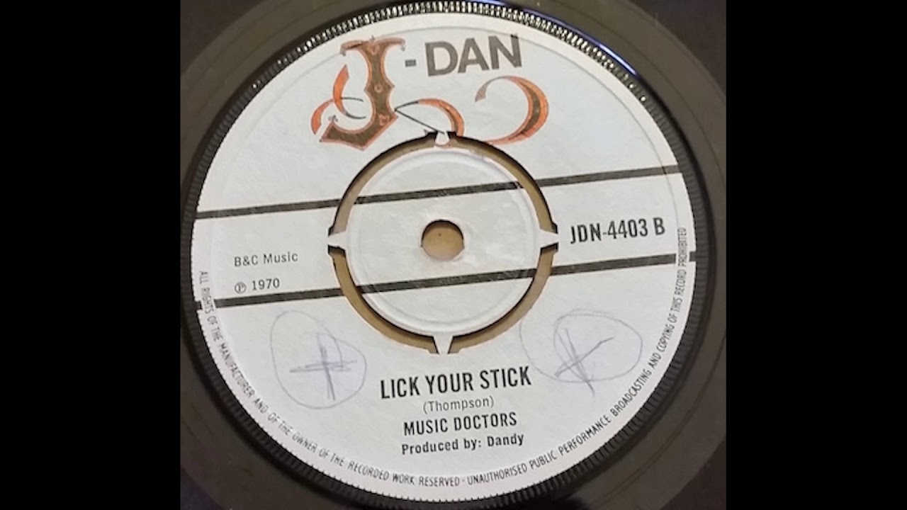 Music Doctors Lick Your Stick (1970) Dandy Rocksteady (HD)