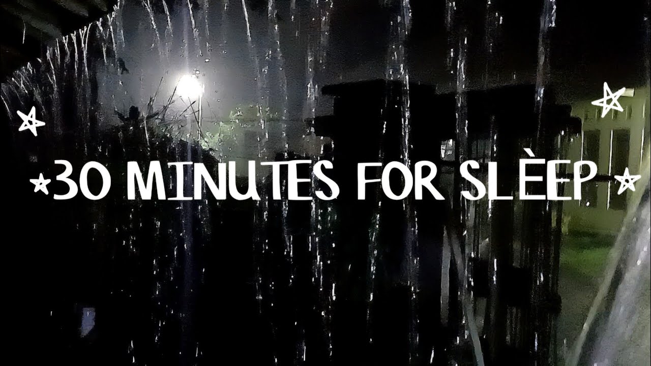 Cepat Tidur dengan Suara Hujan🌧 |Suara Hujan🌩untuk Tidur Nyenyak | Suara Hujan Menenangkan 