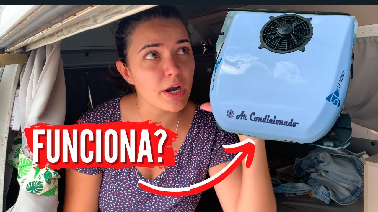INSTALAMOS UM AR CONDICIONADO 12V NA KOMBI