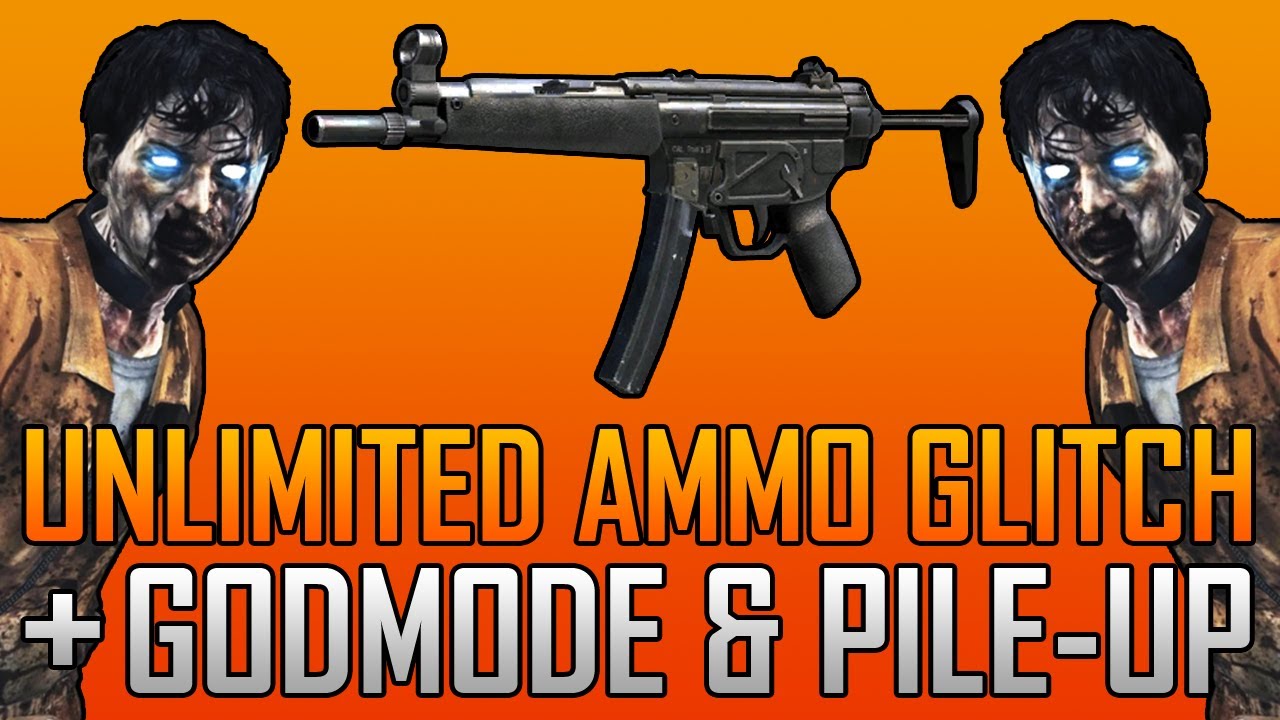 Black Ops 2 Zombies Glitches: Unlimited MP5 Ammo Glitch on Mob of the Dead