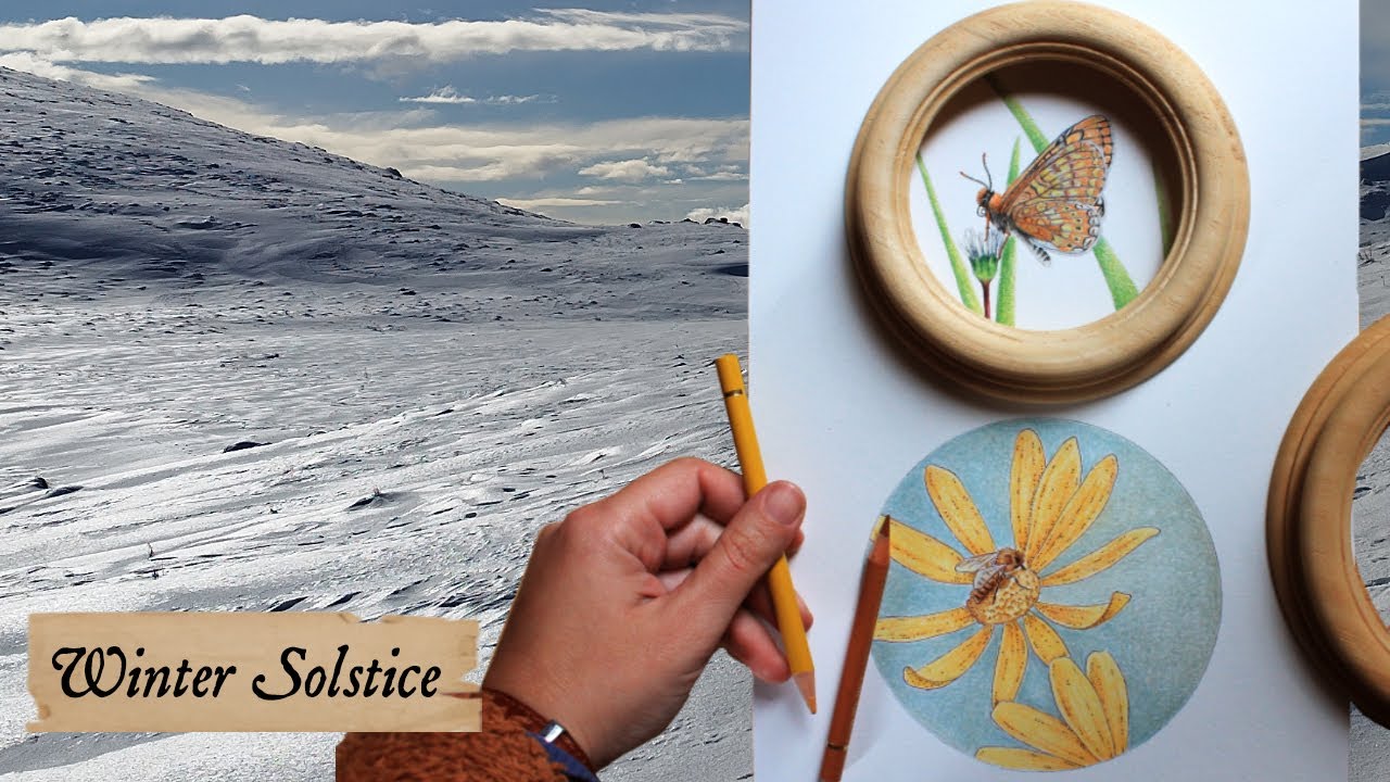 Winter Solstice ⋆ slow drawing days