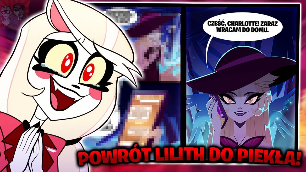 LILITH POWRACA DO PIEKŁA😈🔥 | Hazbin Hotel (COMIC DUB PL)