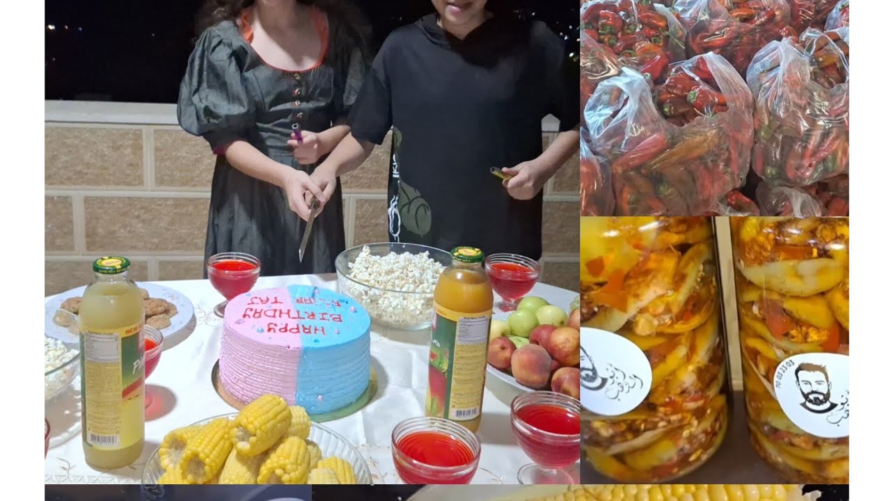 مشوارنا على سوق الخضار واشترينا فليفلة للمونة..انعزمت عند سلفتي🥰عقبال ال💯