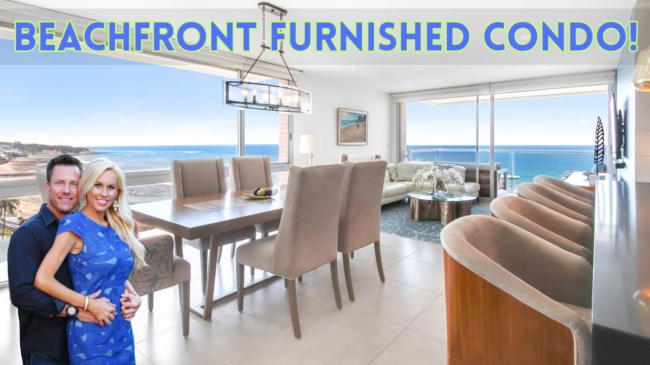 Beachfront furnished condo in Manta Ecuador! International Real Estate! Ecuador Shores Realty