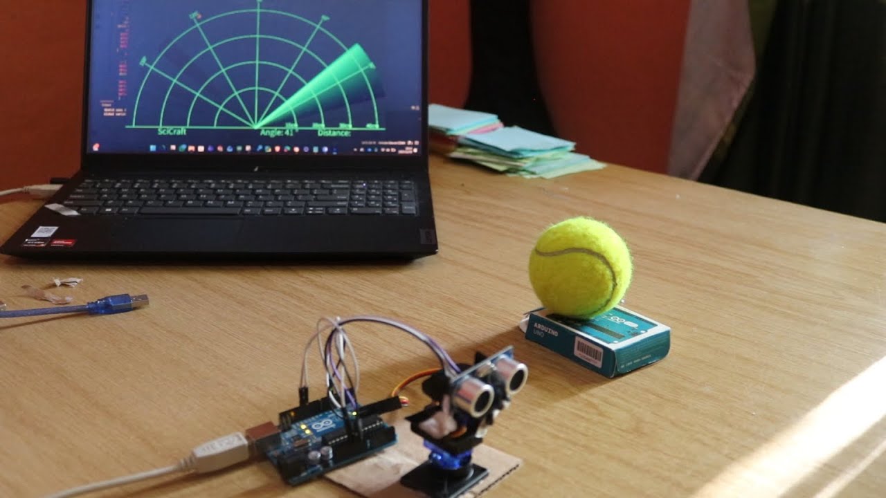 How to make a Radar with #arduino and #ultrasonicsensor