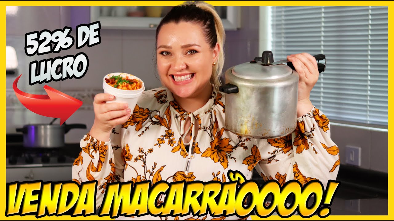 RENDA DE R$ 3.000,00 VENDENDO MACARRÃO DE PANELA, É POSSÍVEL?