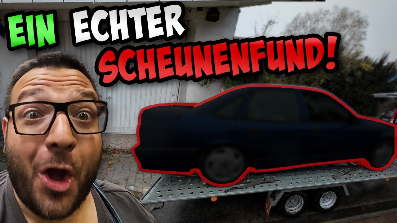TURBO-SCHATZ gerettet! | Opel Vectra A Turbo | Fast 30 JAHRE Standzeit!