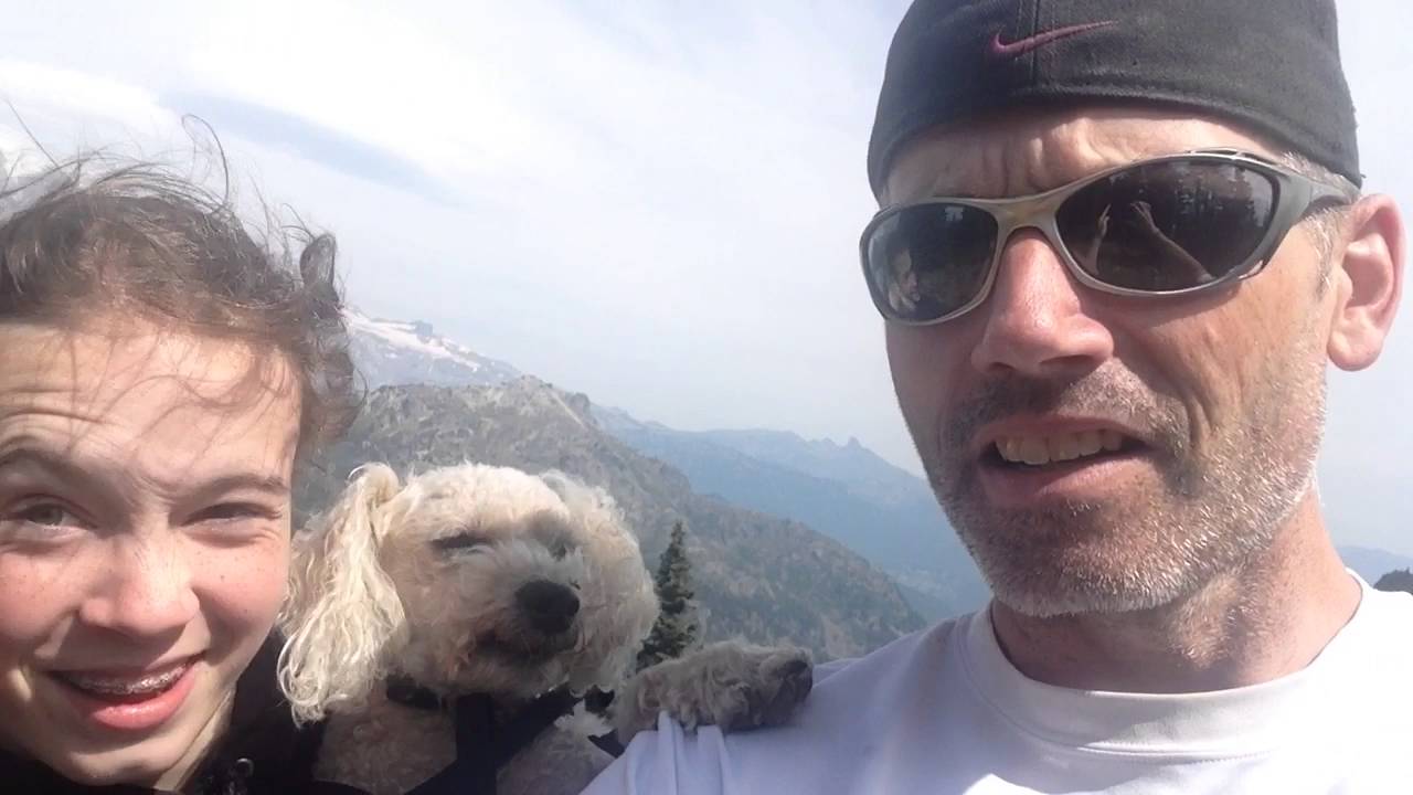 Hiking Tatoosh Peak near Mount Rainier and Packwood