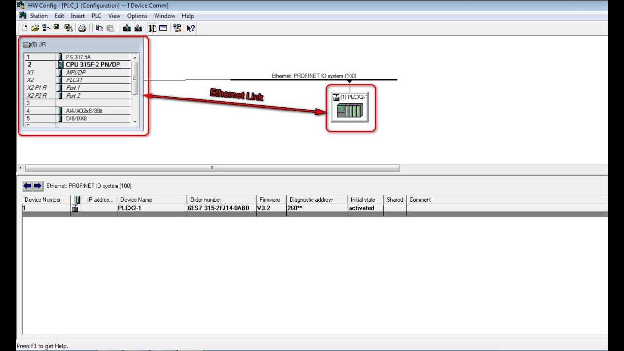 Siemens SIMATIC Manager_Communication between two PLC Using I Device option (S7-300/S7-400)