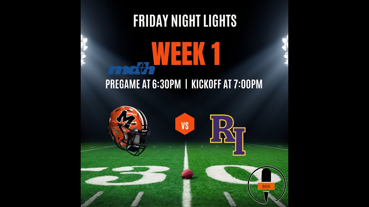 Macomb Bomber Football vs Rushville Week 1 IHSA Football 2025 (1st Half)