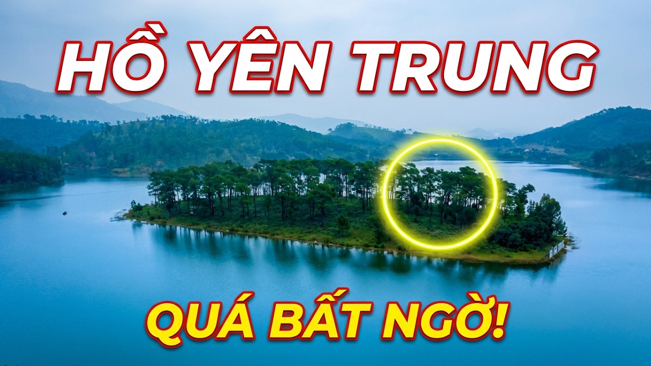 Hồ Yên Trung ở Quảng Ninh hơn 1 năm sau siêu bão Yagi bây giờ ra sao?