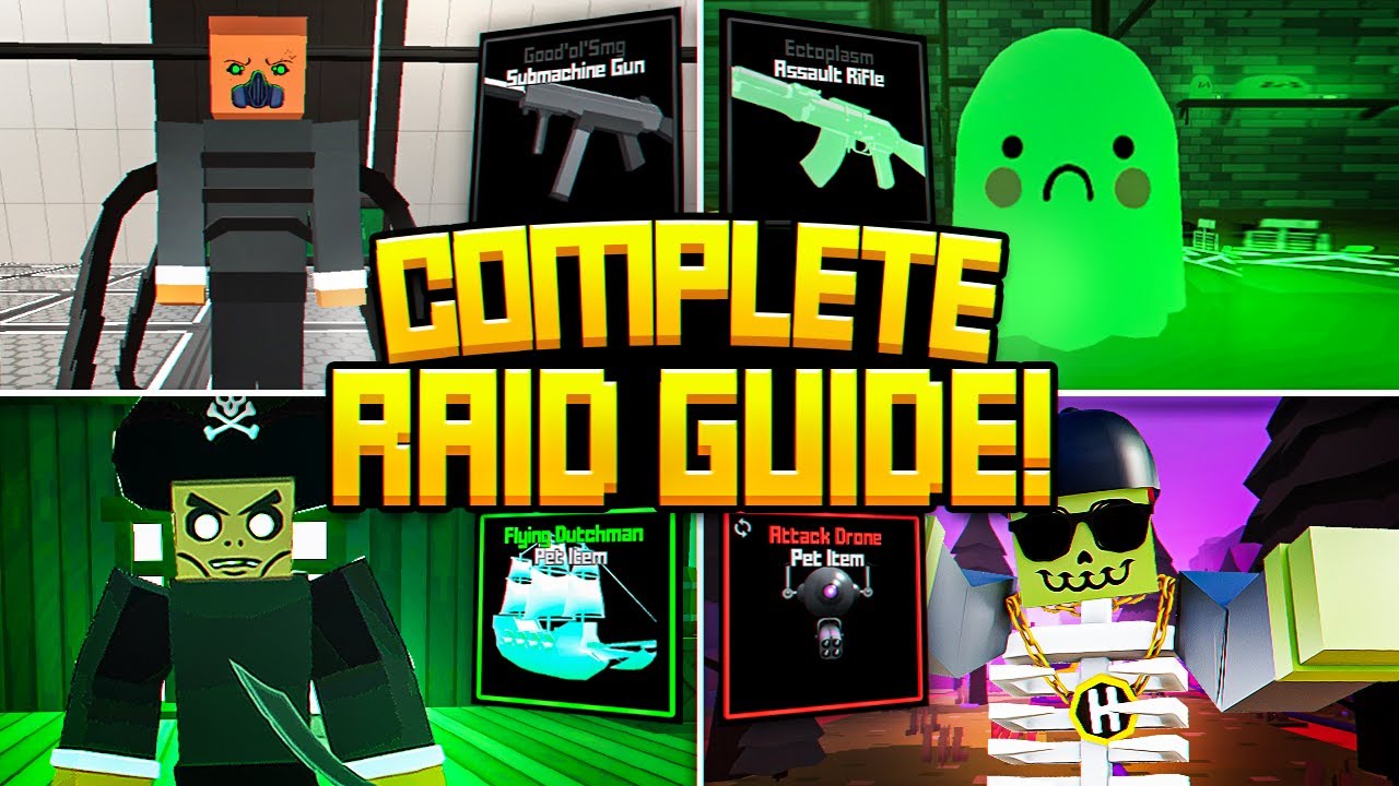 THE *ULTIMATE* COMPLETE KRUNKER RAID GUIDE (4 MAPS IN 1 VIDEO)