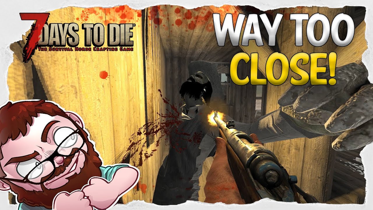 Way Too Close For Comfort! Full Military Horde! - Road To Alpha 17 - 7 Days To Die - Pt. 9