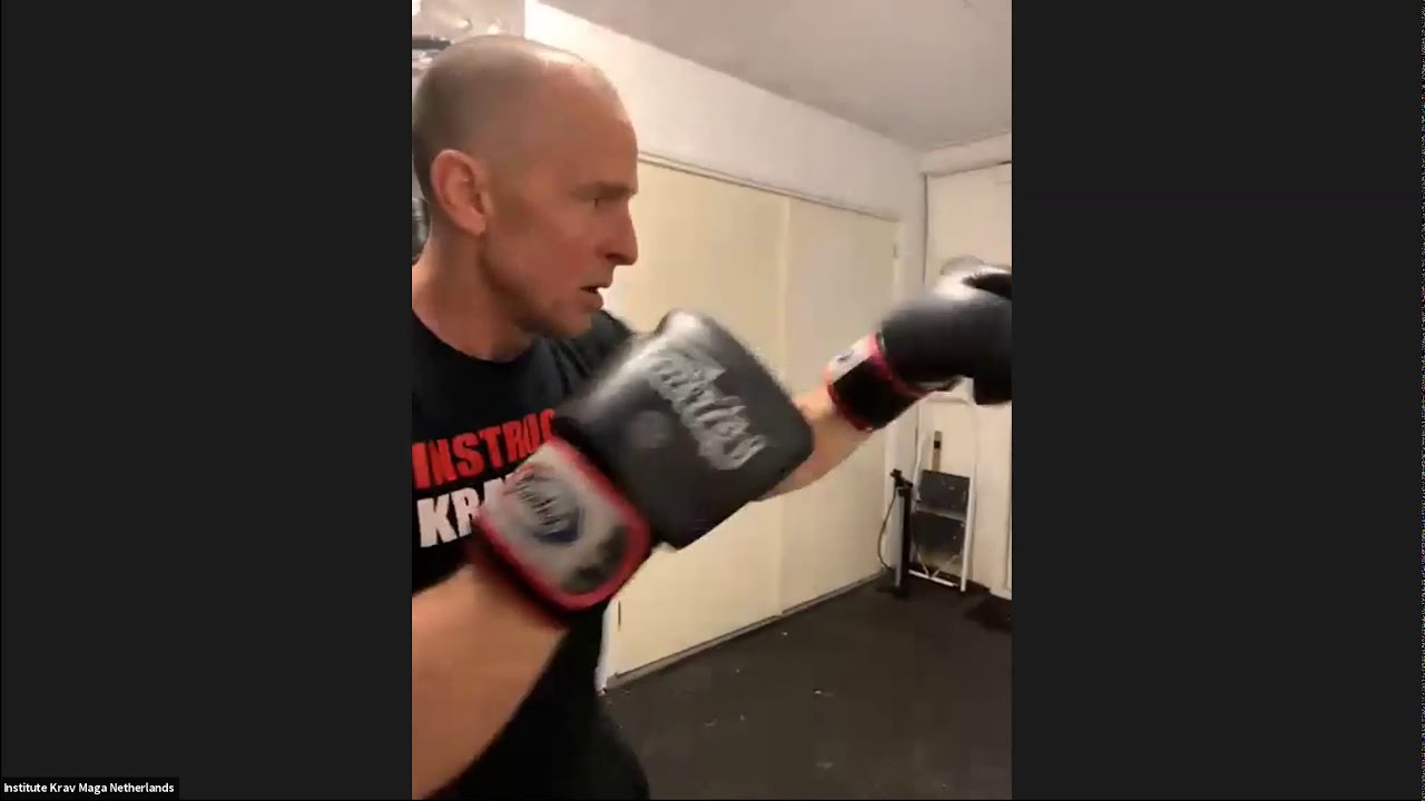 Zoom session, 25-03-2020, punching bag & double end bag work-out