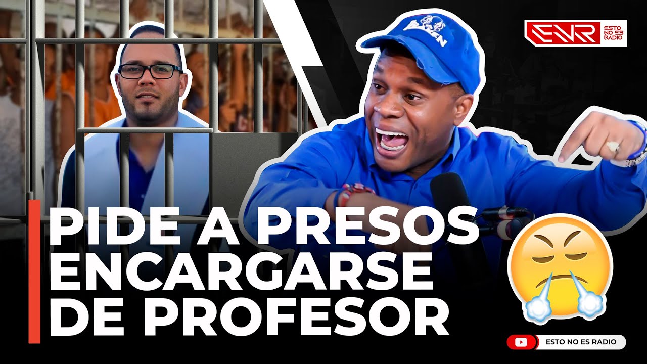 RAMON TOLENTINO PIDE A PRESOS ENCARGARSE DEL PROFESOR DE LA TRAGEDIA DE HIGUEY