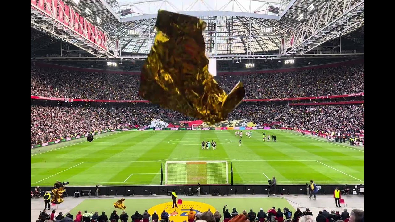 Tifo & pyro / Ajax 125 jaar (de mooiste club van Nederland)