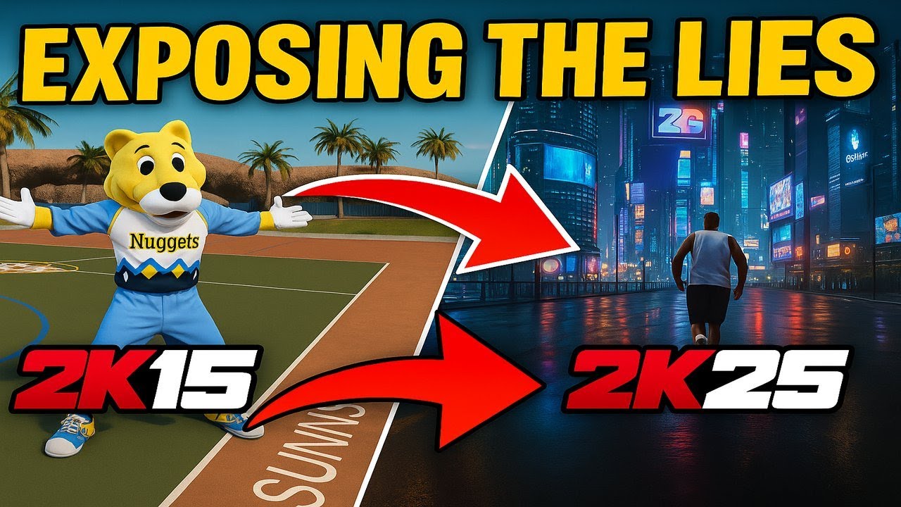 Exposing The Lies of Park/City Trailers - NBA 2k