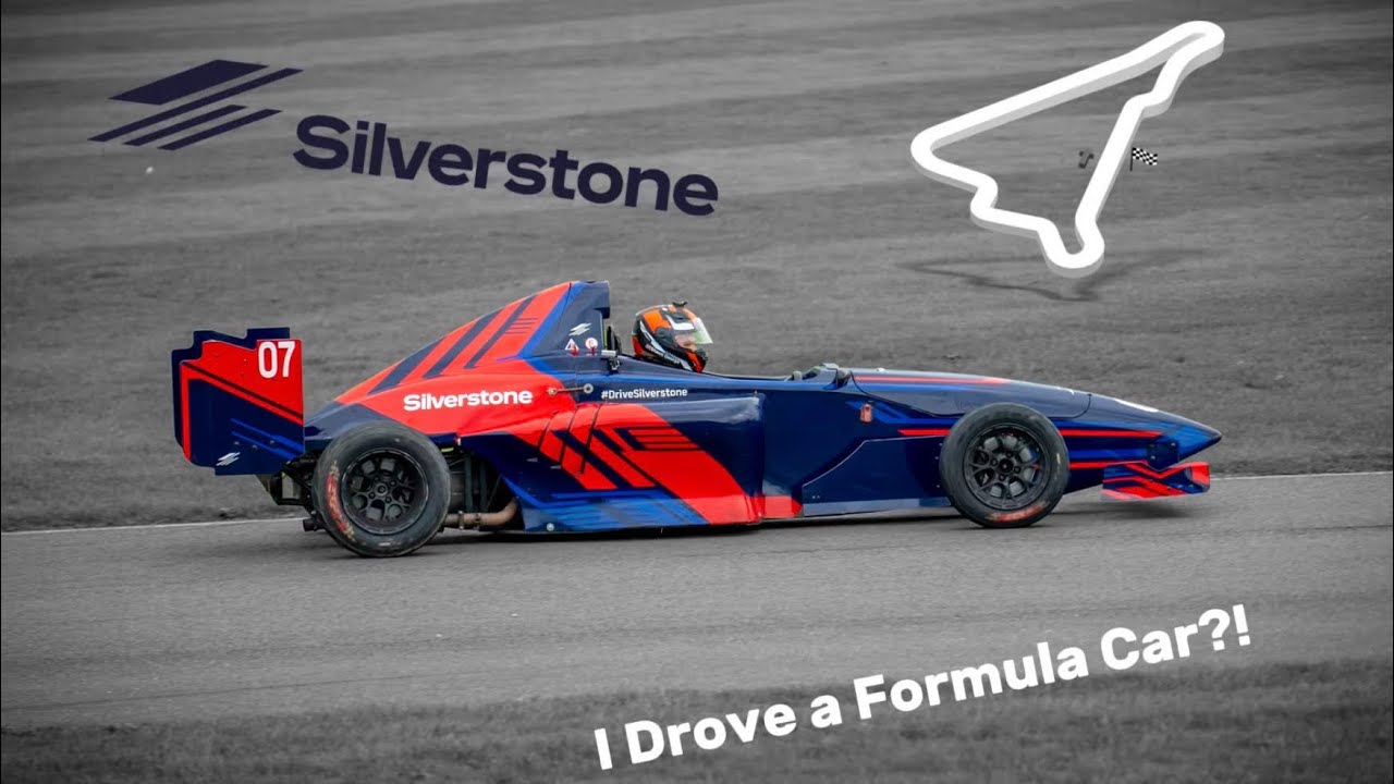 I Raced a Formula Car around Silverstone?! || Formula Single Seater Experience at Silverstone