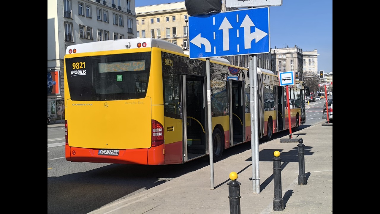 Mercedes-Benz Conecto O628B02 na linii 502 kier. Stara Miłosna (GRANICZNA)
