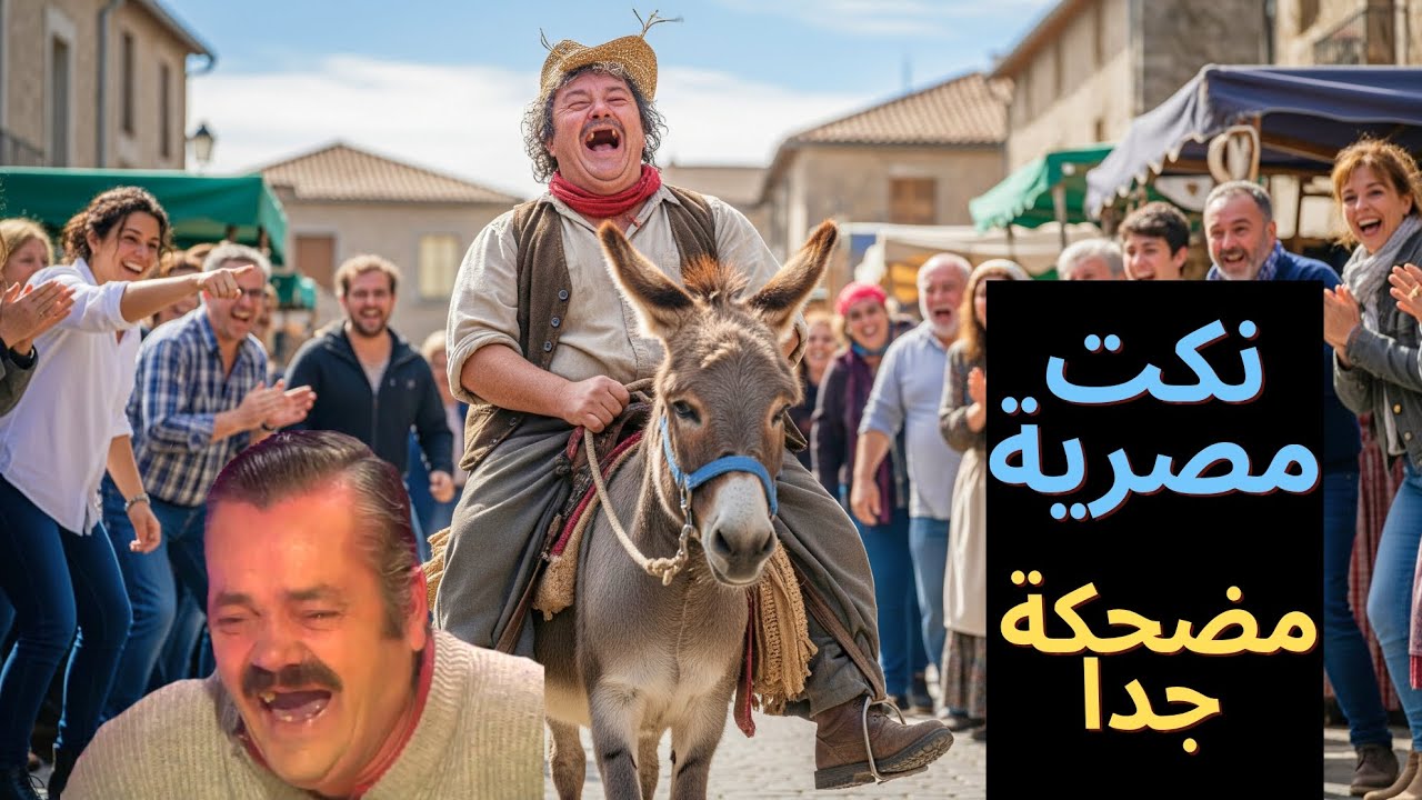 نكت مصرية مضحكة جدا أتحداك لا تضحك