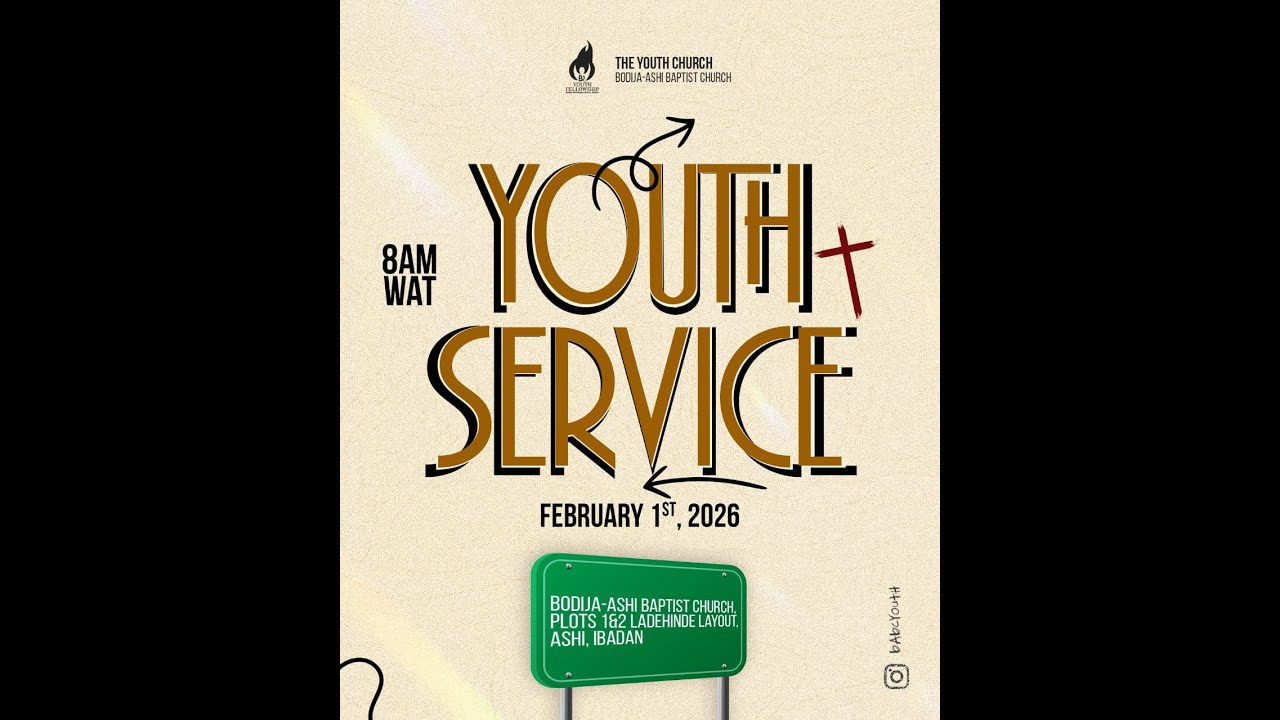 YOUTH SUNDAY SERVICE || 08. 02. 2026