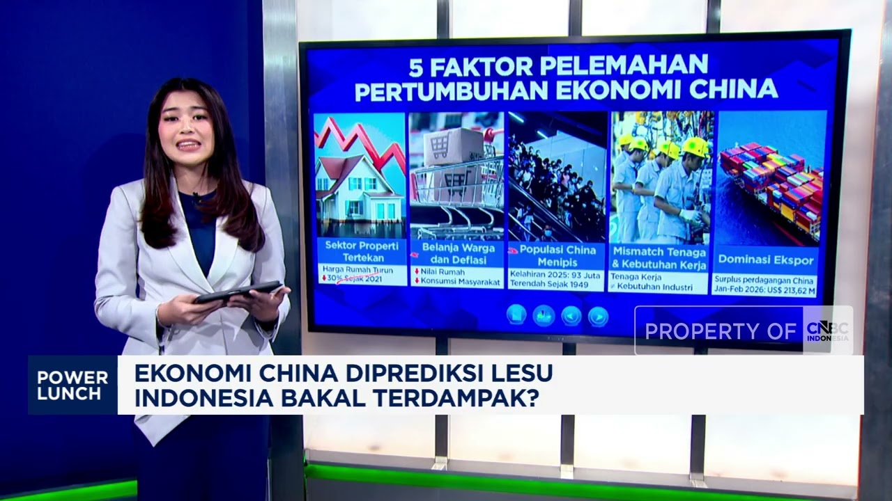 Ekonomi China Diprediksi Lesu, Indonesia Bakal Terdampak?
