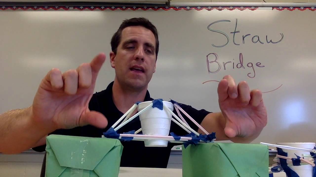 Straw Bridge (STEM Activity)