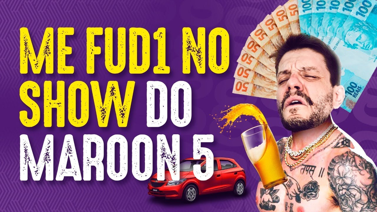 DEU TRETA NO SHOW DO MAROON 5  - Luciano Guima - STAND UP COMEDY