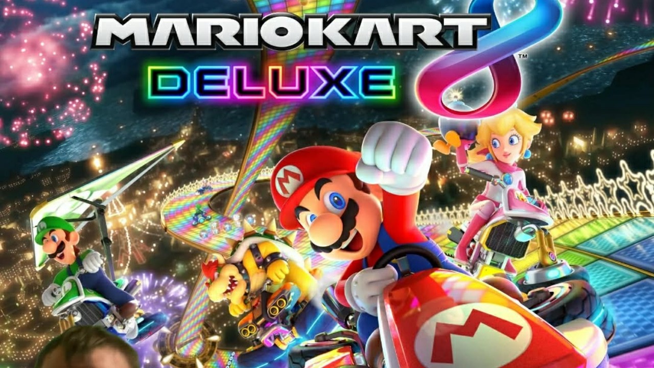 mario kart 8 deluxe brother fun stream with mods