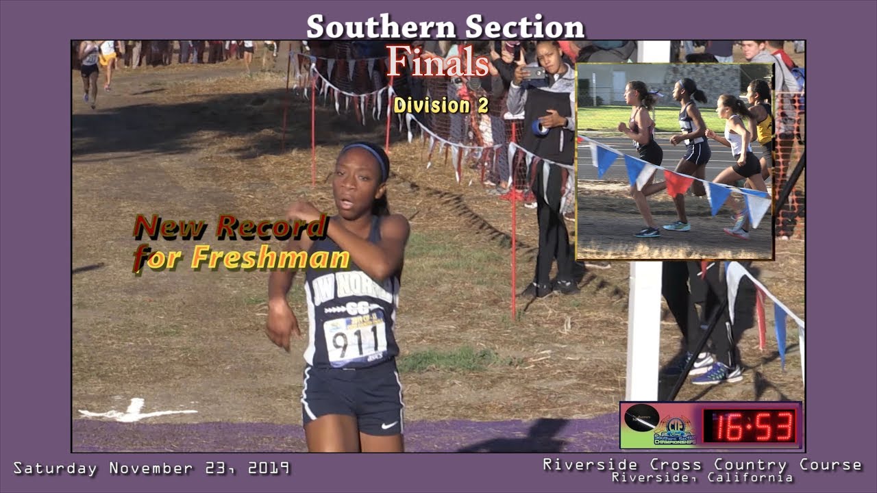 2019 XC - CIF-ss FINALS - 1 (Div 2 Girls)