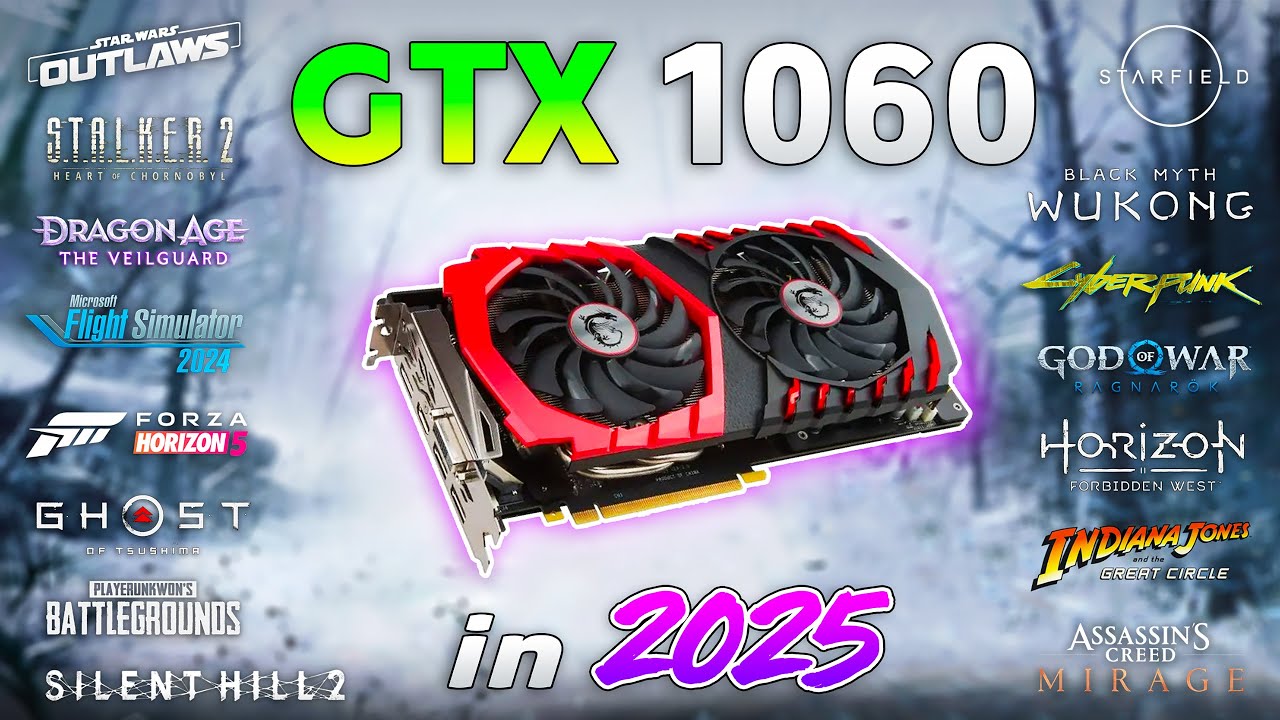 GTX 1060 in 2025 - Test in 18 Games