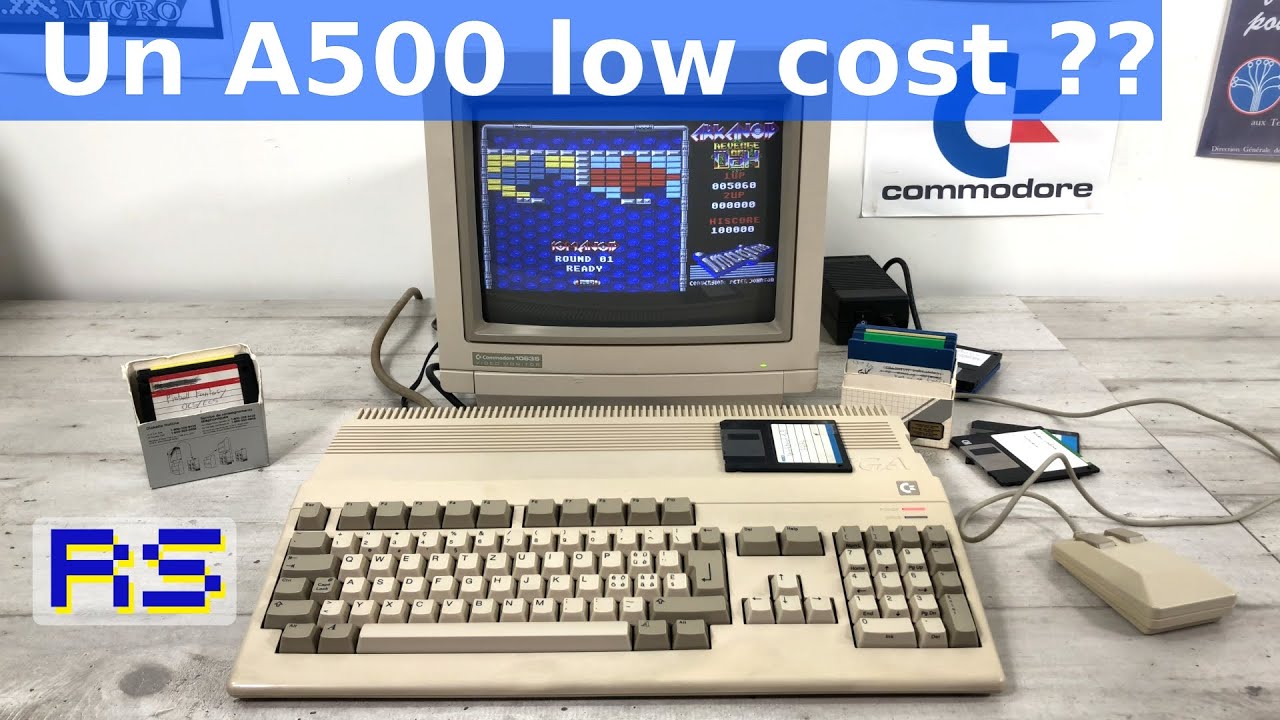 Réparation d'un Amiga 500 étrange