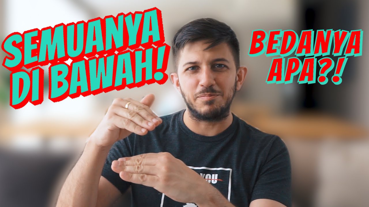Bedanya Under/Underneath/Below/Beneath!