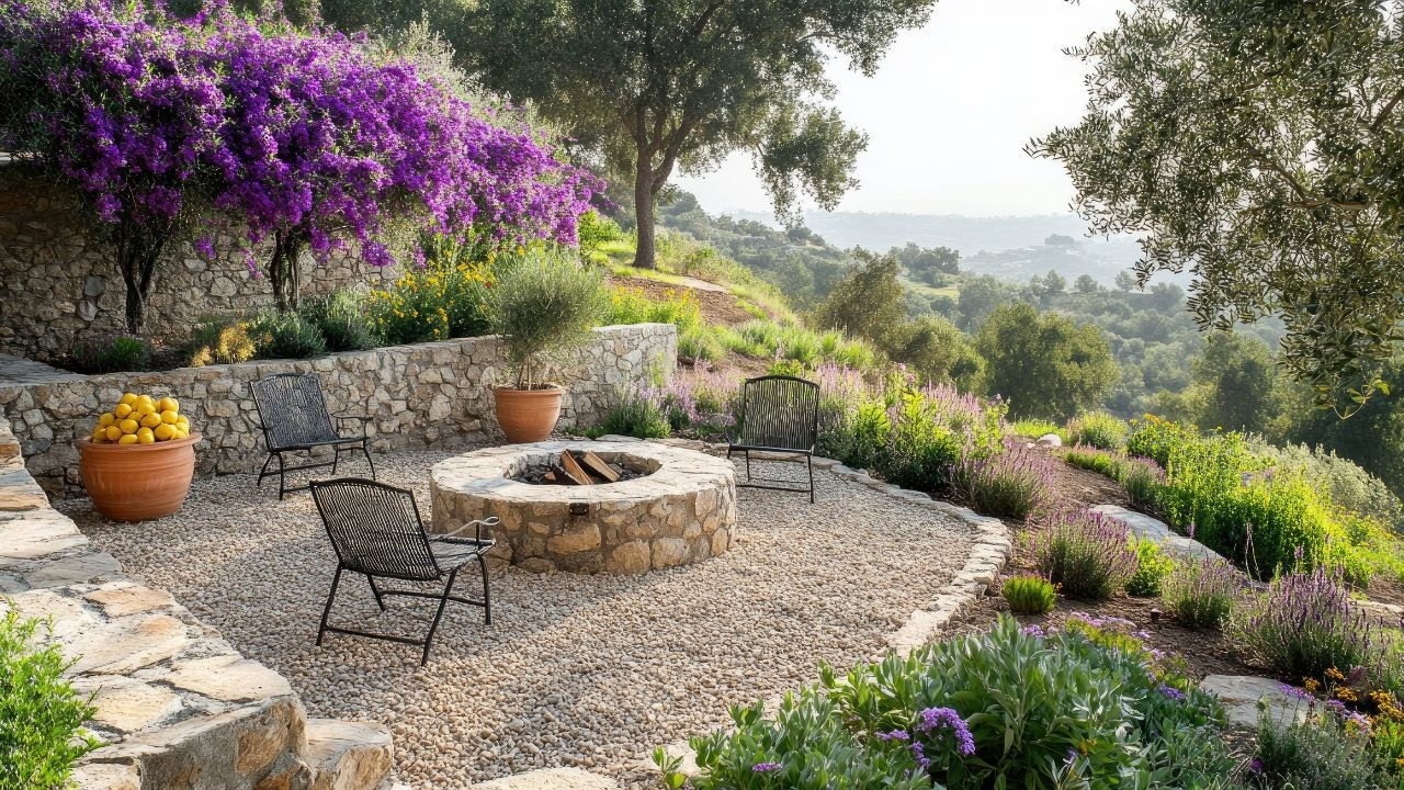 Gl&uuml;ck im Hinterhof: Einzigartige Vintage-Dekoration f&uuml;r Ihren rustikalen mediterranen R&uuml;ckzugsort!