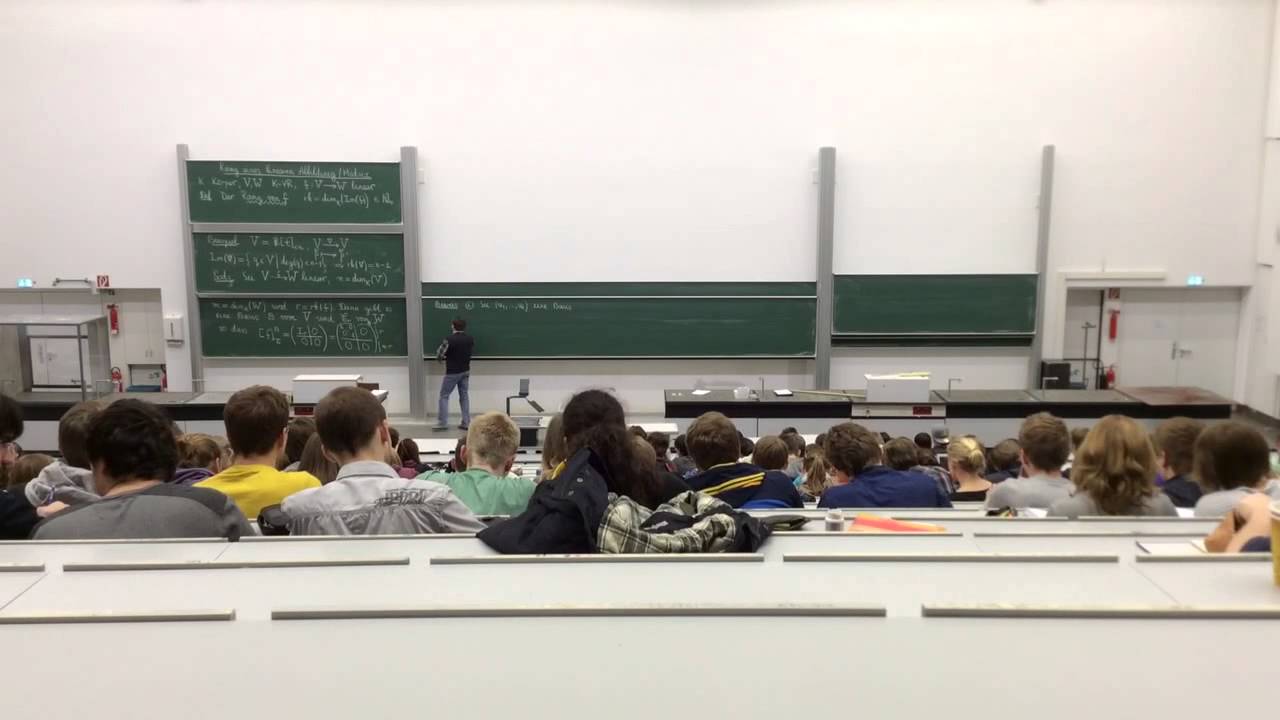Eine Vorlesung aus Mathe 2 - Uni K&ouml;ln - Prof. Igor Burban