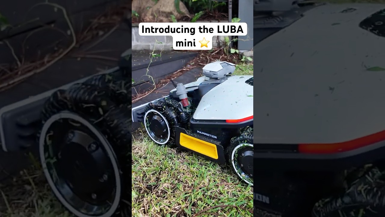 Is LUBA mini The BEST robot lawn mower on the market?? #electricmowers #robotmower #luba #lubamini