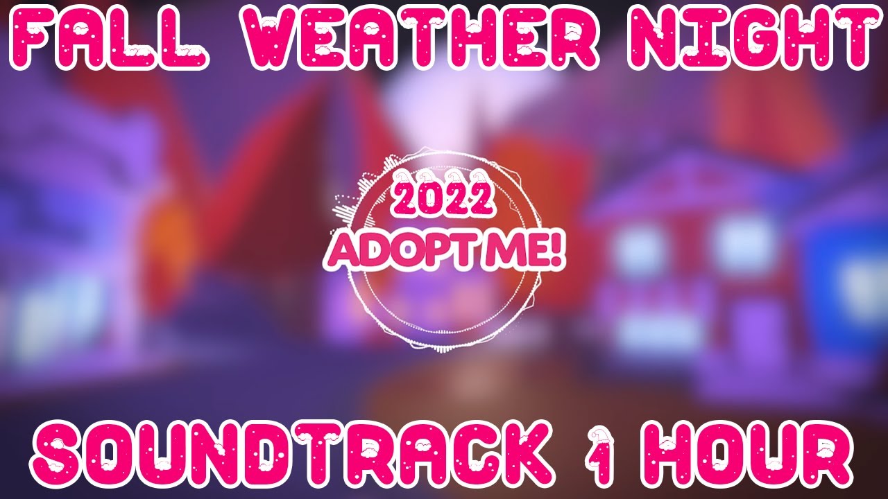 [1 HOUR] Fall 2022 Night Music ☕🌚 Adopt Me! on Roblox