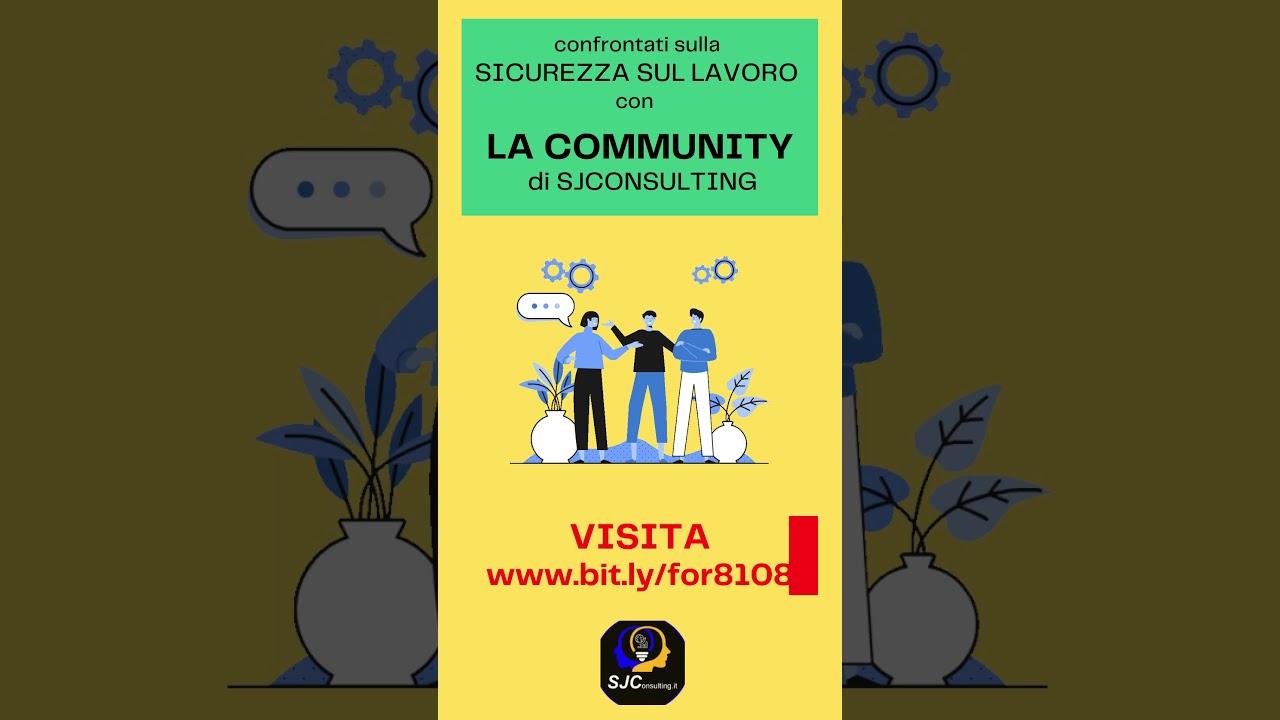 Il forum sulla SALUTE & SICUREZZA SUL LAVORO.