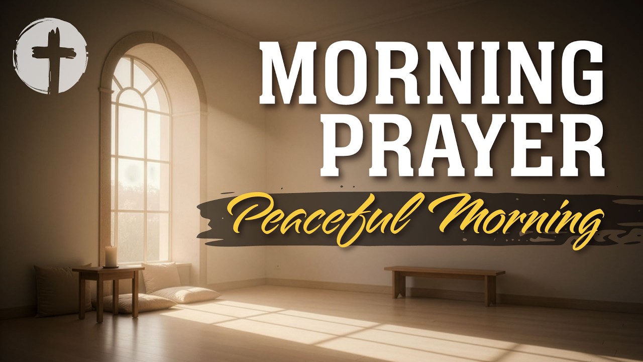 Morning Prayer | Daily Prayer for Today for Peace, Courage, Clear Direction & Steadfast Trust