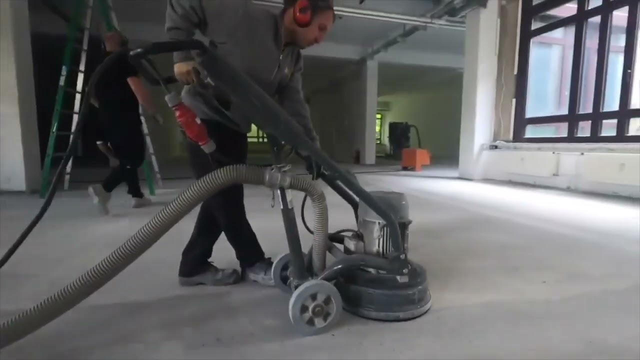 Terrazzo schleifen Kosten - Terrazzoboden neu verlegen - Estrich Terrazzo Boden schleifen
