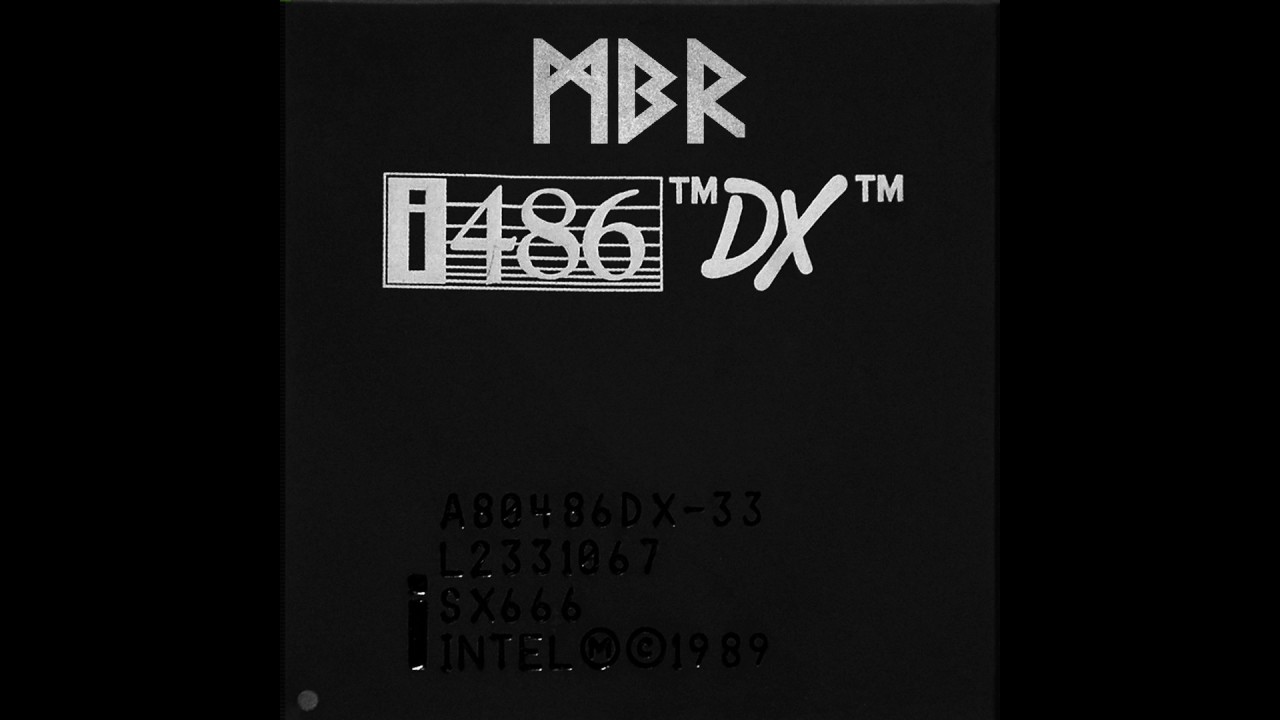 MASTER BOOT RECORD - 486DX