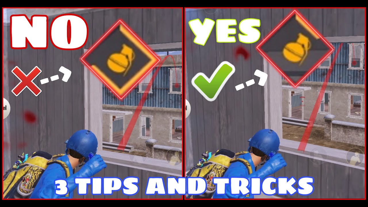 3 TIPS & TRICKS in PUBG Mobile | TIPS & TRICKS #1
