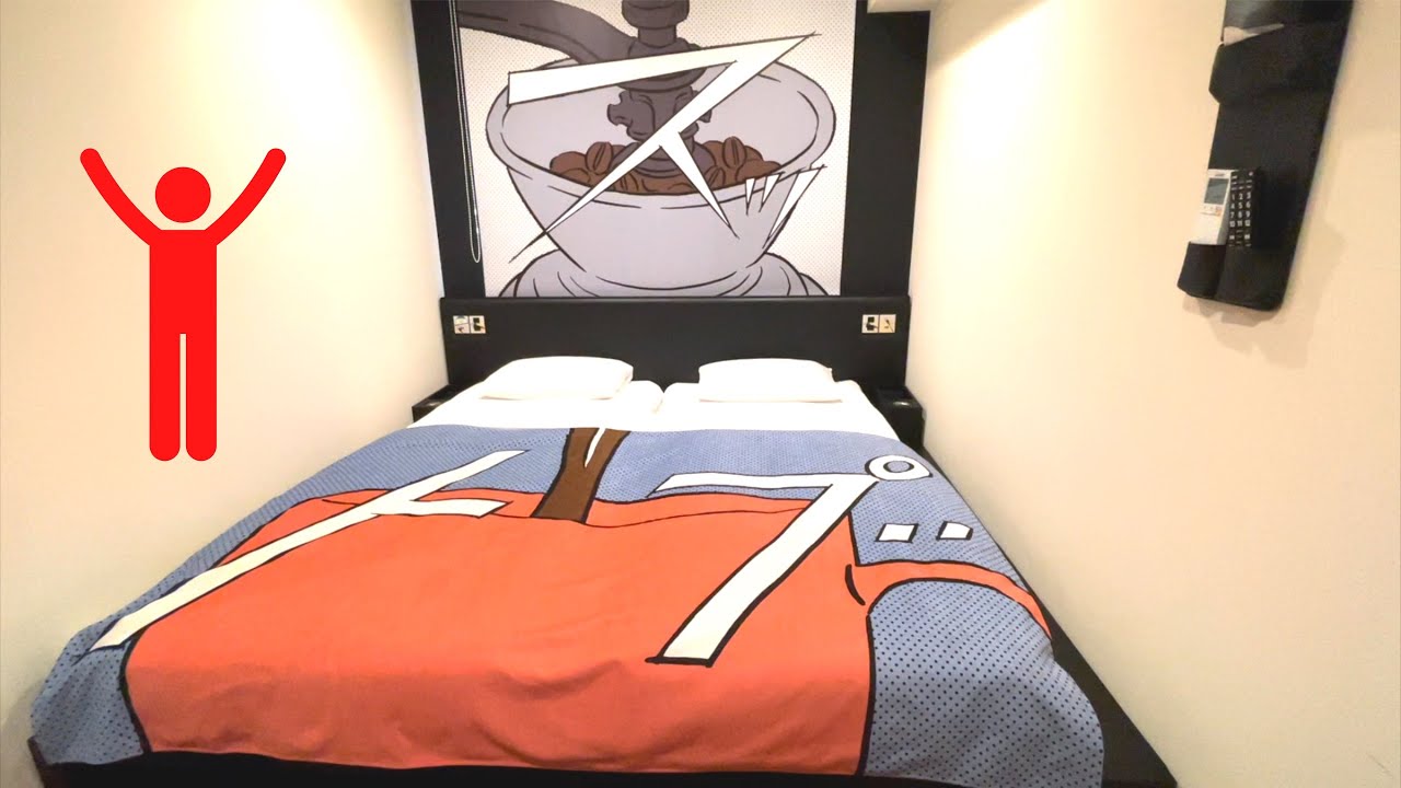 Остановитесь в стильном отеле в мире манги 😴🛏 Рядом с Одайбой 🚃 Hotel Tavinos Hamamatsucho