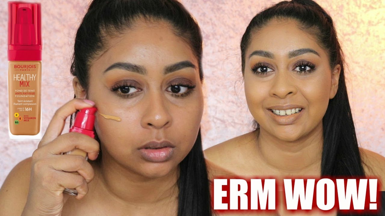 I FINALLY TRIED THE BOURJOIS HEALTHY MIX FOUNDATION | NEW SHADES!